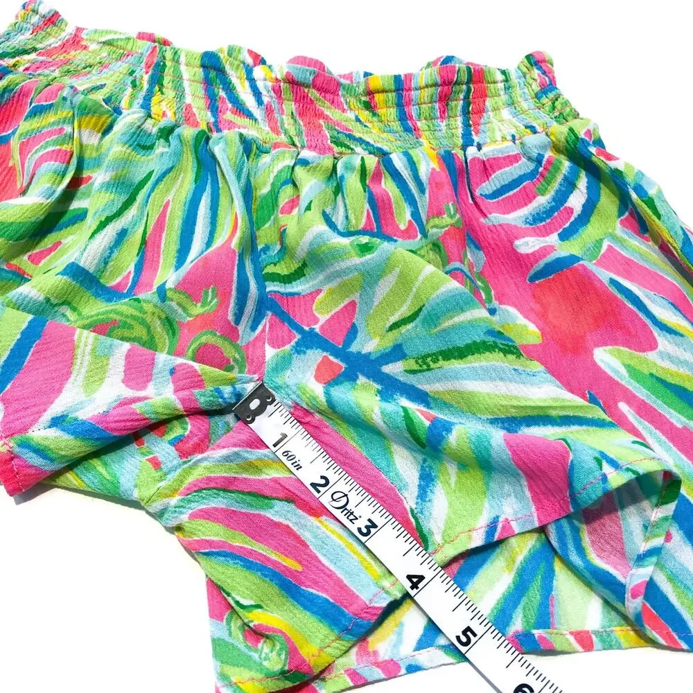 Lilly Pulitzer Kat Shorts Tiki Pink Pull On Shorts